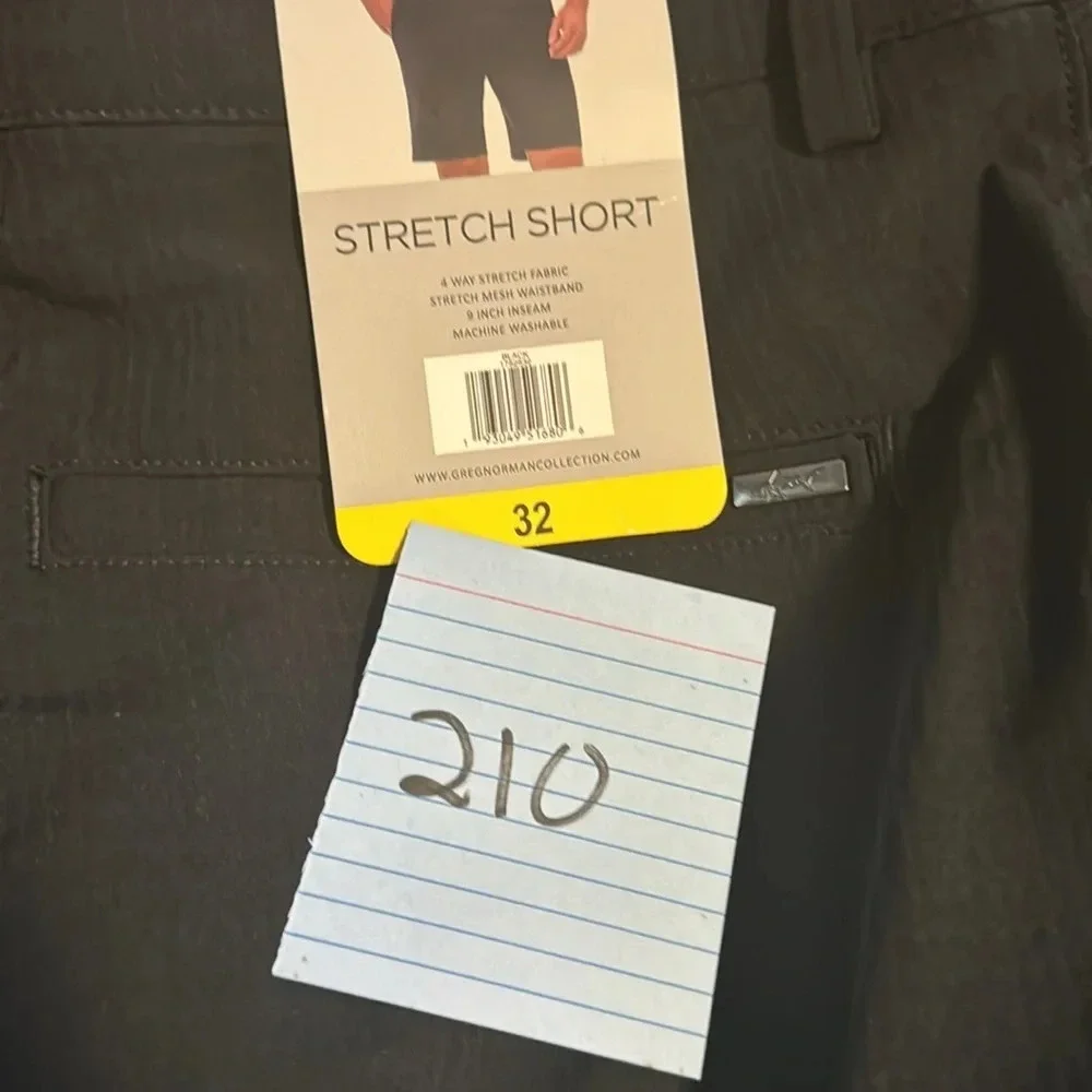 Greg Norman Men's Stretch Short Size 32